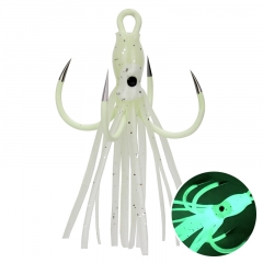 Wei He four-claw hook with luminous octopus